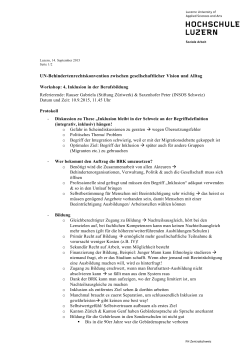 Inklusion in der Berufsbildung (Only in German)