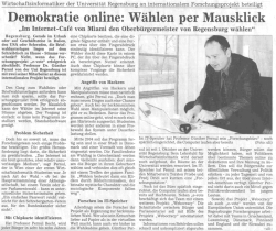 Demokratie online: Wählen per Mausklick