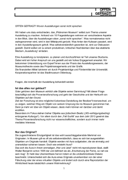 Ist das alles nur geklaut? Nur das Original?