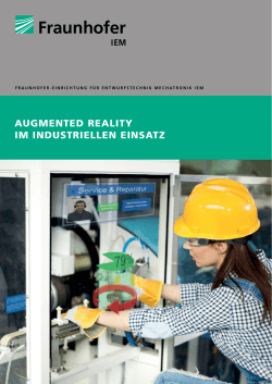 augmented reality im industriellen einsatz
