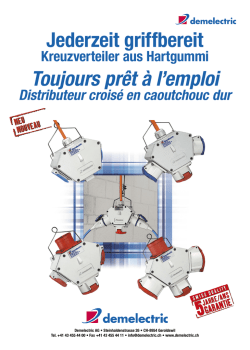 Jederzeit griffbereit Toujours pr&ecirc;t &agrave; l`emploi