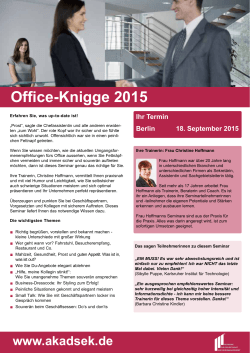 Office-Knigge 2015