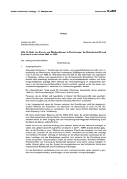 Drs. 17/4187 - Niedersächsischer Landtag