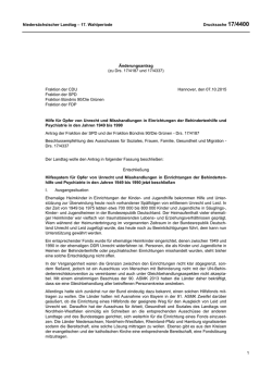 Drs. 17/4400 - Nieders&auml;chsischer Landtag