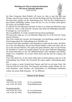 Hirzenach - St. Bartholom&auml;us