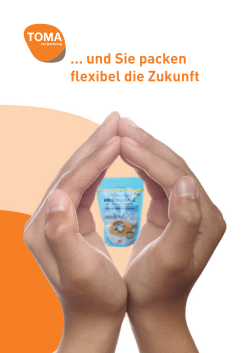 und Sie packen flexibel die Zukunft