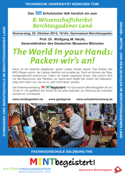 The World in your Hands: Packen wir`s an! - Your