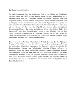 beschrieb seine Stadt so: „Zwischen Bremen und