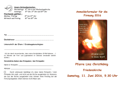 als PDF Datei - Pfarre Christkönig Linz