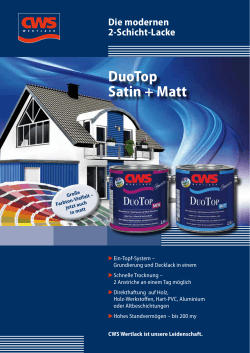 DuoTop Satin + Matt - CD