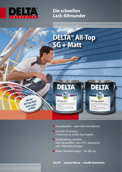 DELTA® All-Top SG + Matt - CD