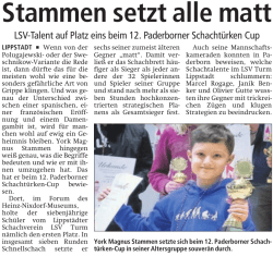Stammen setzt alle matt
