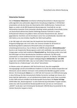 Historischer Kontext