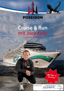 Cruise & Run - Treffpunkt Schiff