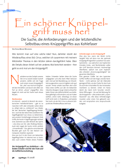 Ein sch&ouml;ner Kn&uuml;ppel- griff muss her!