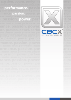 performance. passion. power. performance. passion - cbc