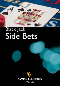 Side Bets - Swiss Casinos
