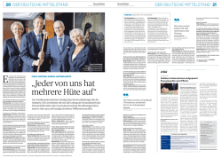 Jeder von uns hat mehrere H&uuml;te auf