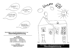 Flyer - Übi 2015