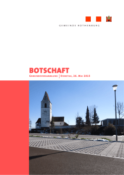 botschaft - Rothenburg