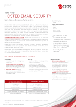 Hosted Email Security