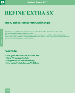 Refine® Extra SX