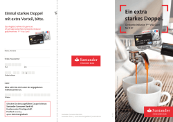 Ein extra starkes Doppel.