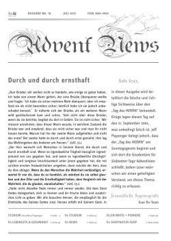 Durch und durch ernsthaft