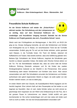 Freundliche Schule Kollbrunn