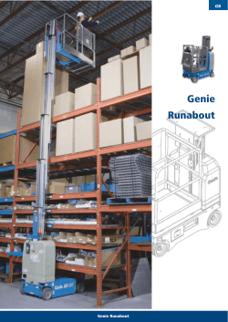 Genie GR-Series – Produkteblatt (Deutsch, PDF)