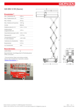GS 099-12 W (Genie)