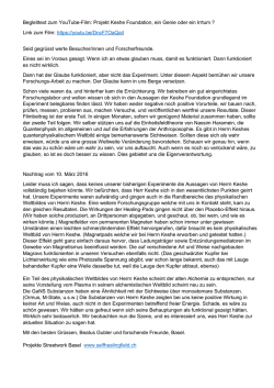 Dr. Keshe, ein Genie oder ein Irrtum..? Von Beatus