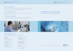 Digital Labor "Wirtschaft 4.0" - Verband der Metall