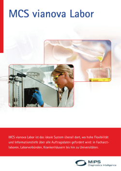 MCS vianova Labor