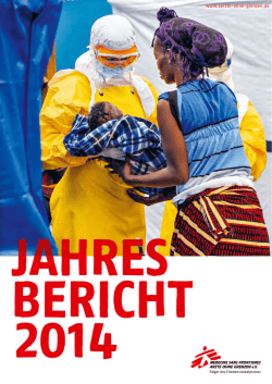 Jahresbericht - Ärzte ohne Grenzen
