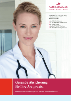 fhs 008.03-12.2015 Aerzte Bro_Praxisversicherung.indd