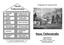 Haus Tiefenstra&szlig;e
