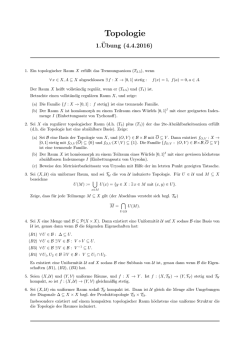 Topologie