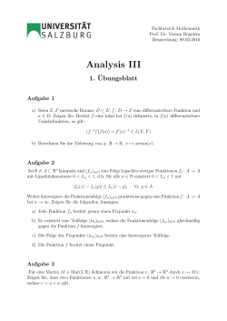 Übungsblatt 1