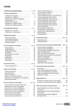 Inhaltsverzeichnis