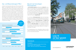 Linie 10 auf Spur gesetzt