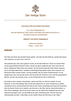 Der Heilige Stuhl