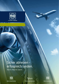 Sicher abheben – erfolgreich landen.