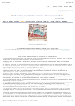 Interview German - Dr. Miriam Vogel