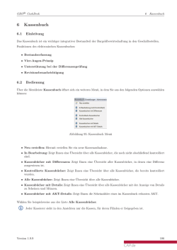 GEO CashDesk - Kassenbuch