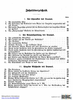 Inhaltsverzeichnis.