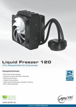 Liquid Freezer 120 - produktinfo.conrad.com