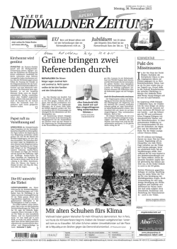 Gr&uuml;ne bringen zwei Referenden durch