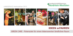 Ideen erFahren, Herbst 2015