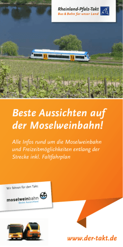 Mosel, Wein & Bahn